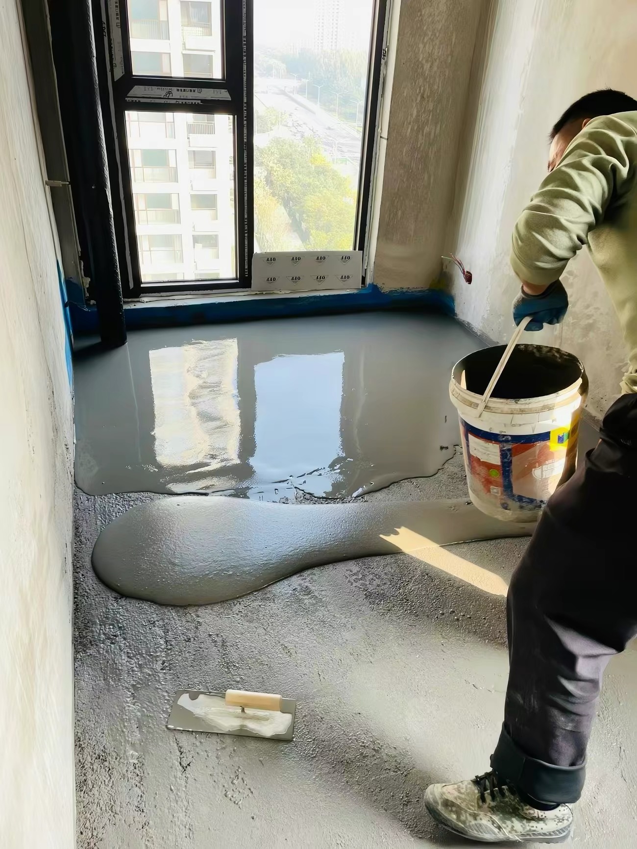 TIMANTI蒂曼蒂HC35工業級超強自流平水泥 香港地盤自流平 15包起批地板找平工程